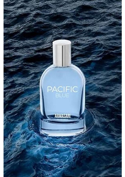 Pacific Blue Edp Erkek Parfüm 100ML | Fresh, Oryantal | Nane, Vanilya, Bal, Tobacco, Lavanta, Tonka modelleri