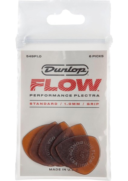 Dunlop Pena Flow Standard Grip 1,00 mm 6 Adet