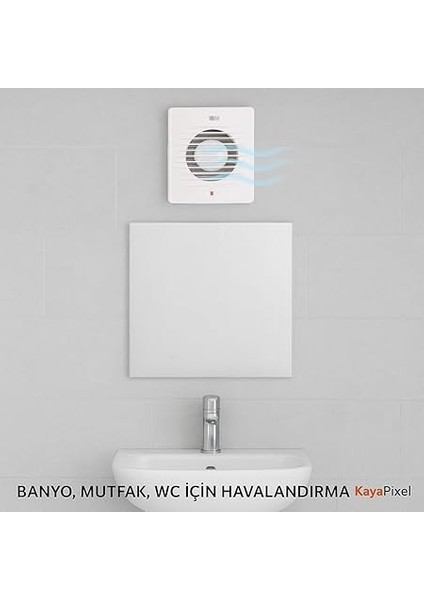 10 cm (100’LÜK) Aspiratör Fan – 100 M³/h Debi | Banyo, Mutfak ve Wc Için Havalandırma | Sessiz, Enerji Tasarruflu, 12W, 2450 Rpm, IP20 Koruma fiyatları