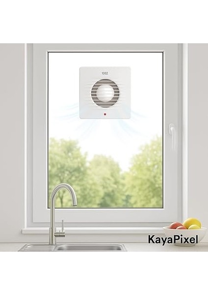 10 cm (100’LÜK) Aspiratör Fan – 100 M³/h Debi | Banyo, Mutfak ve Wc Için Havalandırma | Sessiz, Enerji Tasarruflu, 12W, 2450 Rpm, IP20 Koruma fırsatları