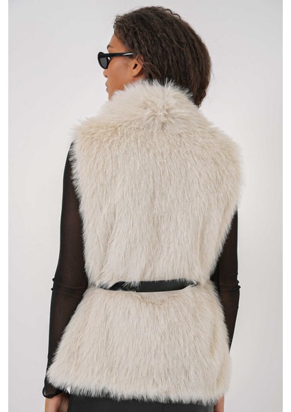 Kadın Kürklü Yelek Taş fırsatları