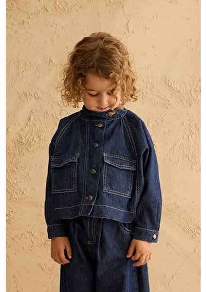 Bomber Denim Ceket Koyu Mavi fiyatları