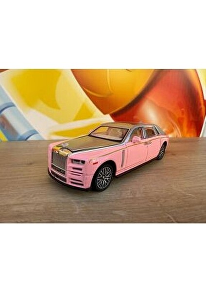 1:24 Rolls Royce Sweptail Diecast Model Araba Işıklı ve Sesli Metal Rolls Royce Açılabilir Kapılar modelleri