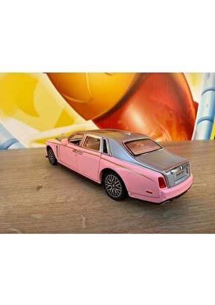 1:24 Rolls Royce Sweptail Diecast Model Araba Işıklı ve Sesli Metal Rolls Royce Açılabilir Kapılar fırsatları