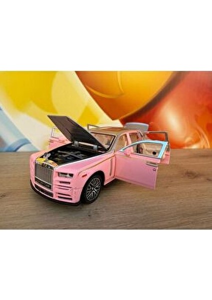 1:24 Rolls Royce Sweptail Diecast Model Araba Işıklı ve Sesli Metal Rolls Royce Açılabilir Kapılar indirimleri
