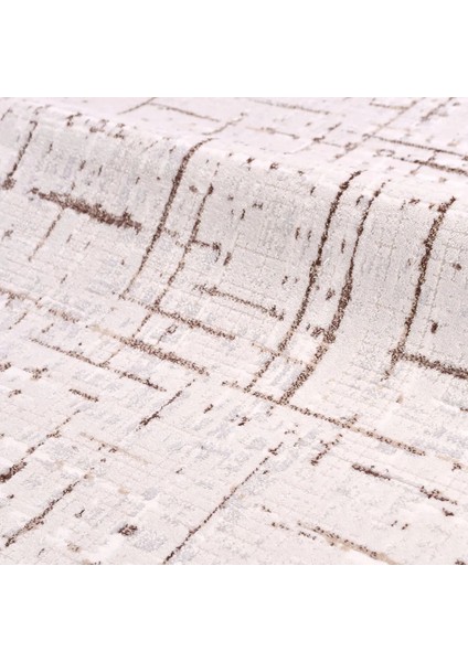 Caivano Modern Krem Akrilik Makine Halısı fırsatları