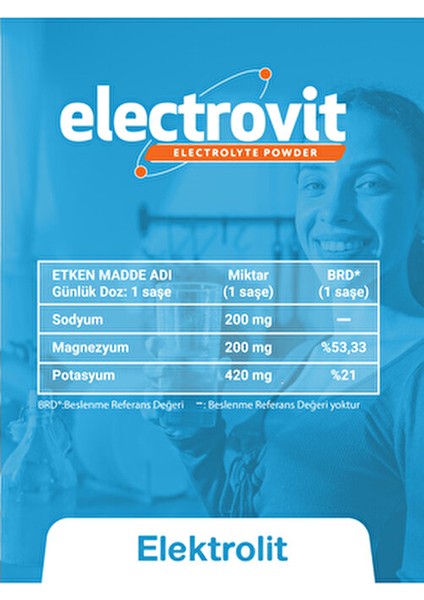 Karpuz Aromalı Elektrolit Tozu 8 Şase Hidrasyon İçin Magnezyum Potasyum Sodyum fiyatları