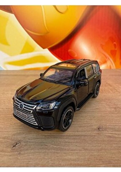 Lexus Jip Diecast Model Araba Oyuncak Lexus 570 Model Diecast Kapıları Açılan Araba Sesli Işıklı indirimleri