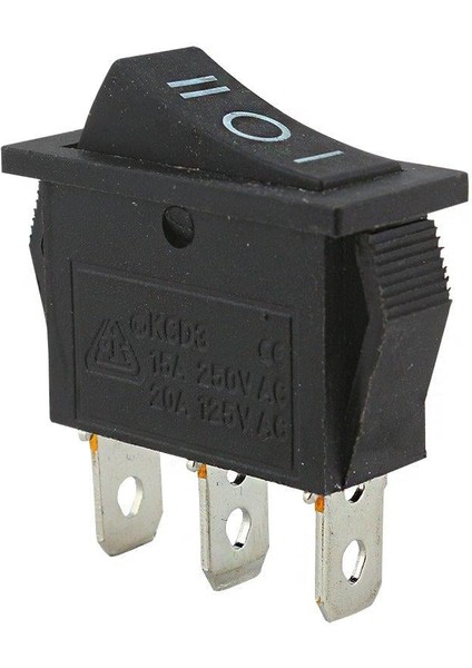 Tekli Ince Işıksız Üç Konumlu Anahtar IC-115 (20'li Paket) modelleri