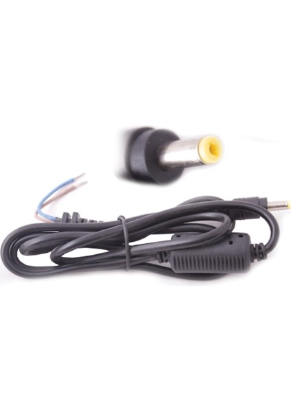 Notebook Adaptörü Jacklı Kablo 4.8*1.7 Uç (Yd-77) (10'lu Paket)