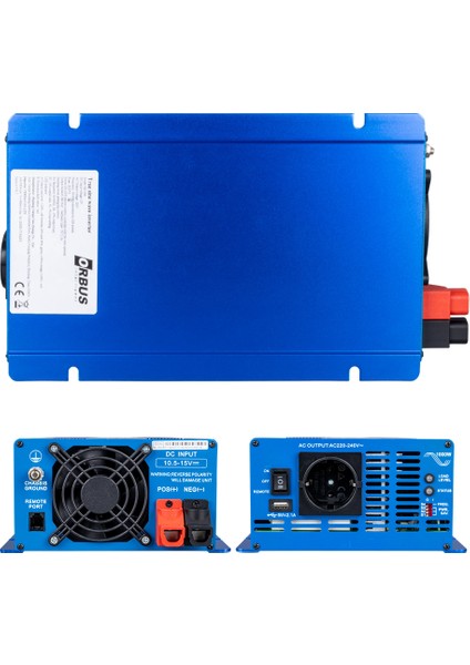 12V 1000 Watt Tam Sinüs Invertör modelleri