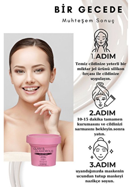 Collagene Gece Uyku Maskesi 100 ml modelleri