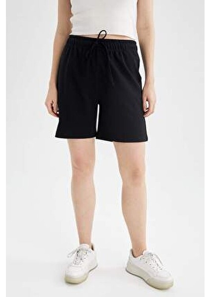 Regular Fit Geri Dönüşümlü Bermuda Şort U4570AZ21HS fiyatları