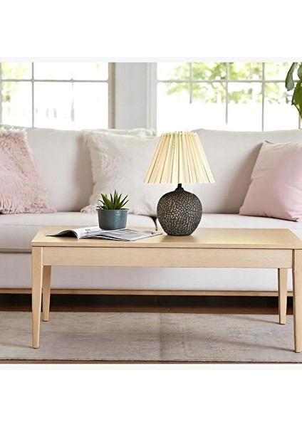 Linue Taş Desenli Çok Renkli Şapkalı Gri Abajur fiyatları