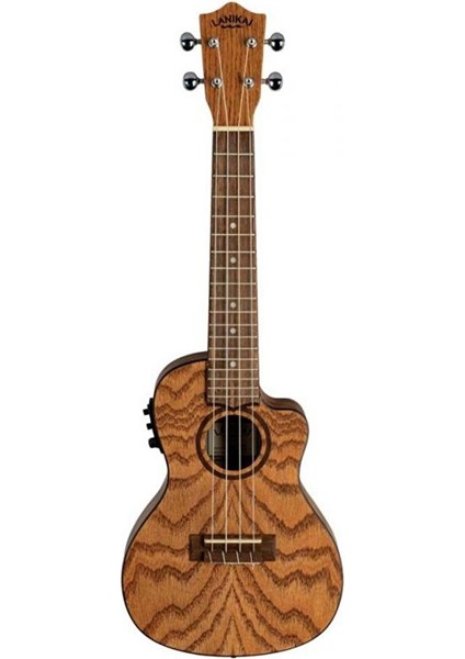 Oa-Cec Oak Concert Elektro Ukulele