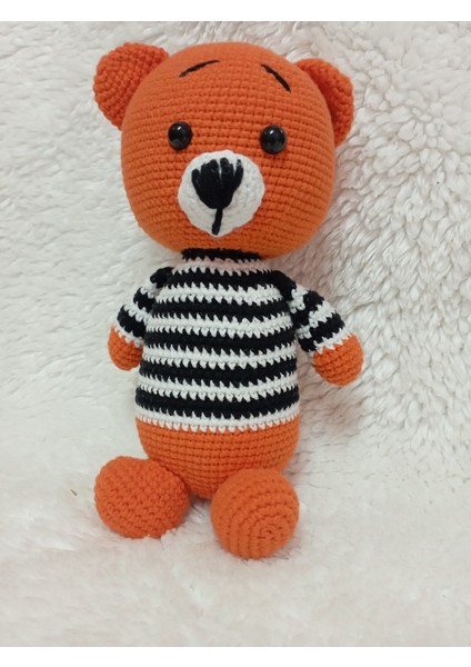 Sevimli Ayıcık Amigurumi Organik Oyuncak