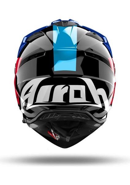 Aıroh Bandıt Tune Blue Red Gloss Kask modelleri