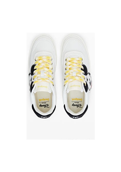 Beyaz-Siyah Kadın Sneaker 24WSKP10 modelleri