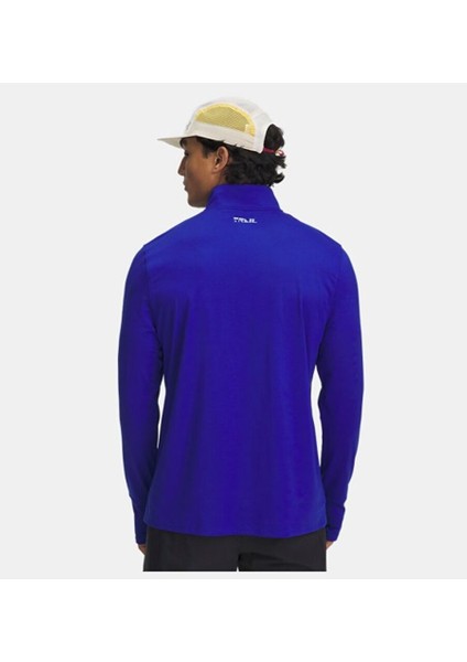 Erkek Ua Trail Run Çeyrek Fermuarlı Uzun Kollu Tişört 1383244-400 fiyatları