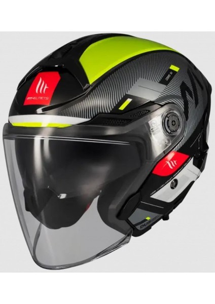Cosmo Sv Silence B3 Parlak Açık Kask