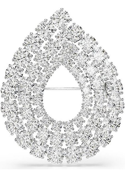 5714648 Swarovski Broş Matrıx:brooch Tennıs Whıte/rhs