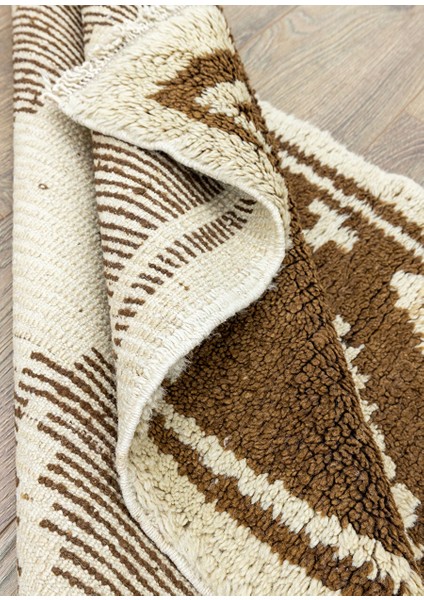 Defne El Dokuma Ilkel Desenli Vintage Yün Halı 81X157 cm fiyatları