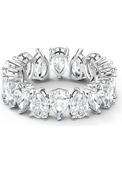 5572826 Swarovski Yüzük Vıttore-Rıng Pear Czwh-Rhs 60