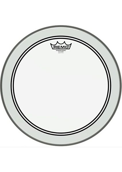 P3-0314-BP- Powerstroke® P3 Şeffaf 14\" Davul Derisi