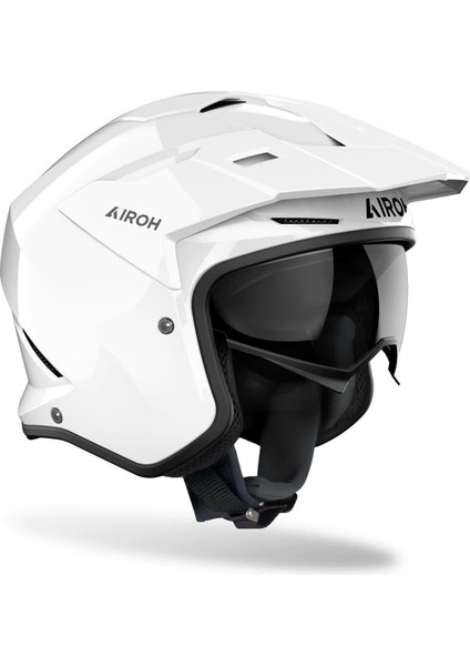 Aıroh Kombakt Color Whıte Gloss Kask fiyatları
