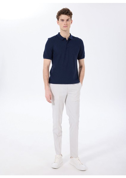 Lacivert Erkek Basic Kazak F4SM-TST 0771 fiyatları