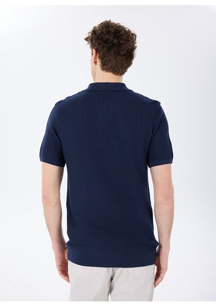 Lacivert Erkek Basic Kazak F4SM-TST 0771 indirimleri