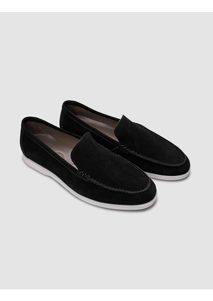 Siyah Erkek Süet Günlük Ayakkabı 121147R fırsatları