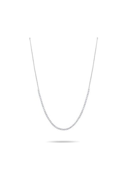 Luxury Collection 6,5ct Pırlanta Su Yolu Kolye
