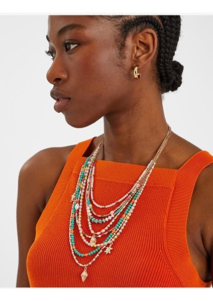 Çoklu Kolye Deniz Temalı Mavi fiyatları