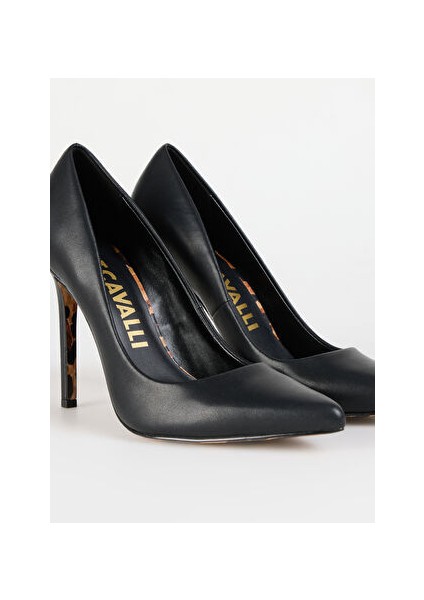 Siyah Kadın Deri Stiletto 77RA3S01ZPA33899 indirimleri