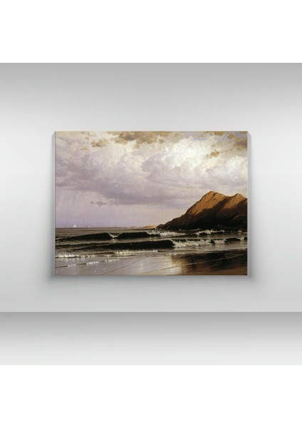 Alfred Bricher - Time And Tide - Ahşap Mdf Tablo fırsatları