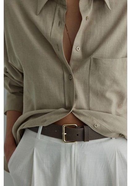 Vizon Route Gold Tokalı Kemer