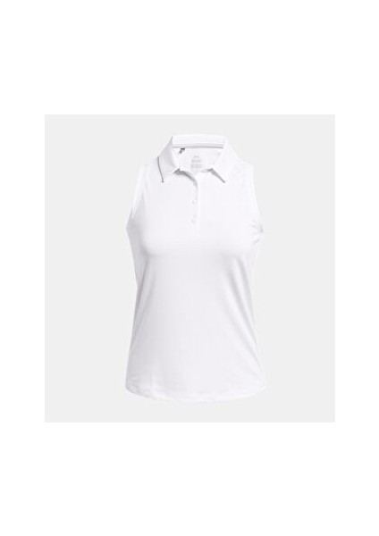 Kadın Ua Playoff Sl Polo T-Shirt 1383613-100 modelleri