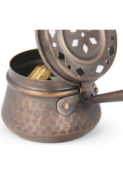 Coho Antique Dövme Bakır Tütsü Gezdirme Çanağı fiyatları