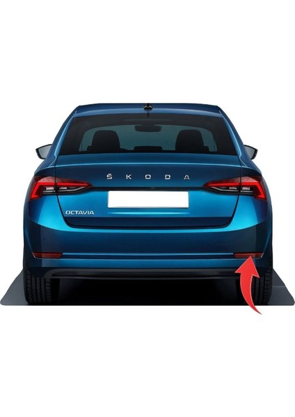 Skoda Octavia 4 Sedan 2021-2024 Arası Modeller Arka Tampon Sağ Reflektör 5E7945106 fiyatları
