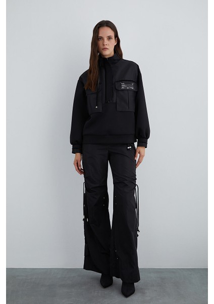 Etiket Detaylı Geniş Cep Bluz fiyatları