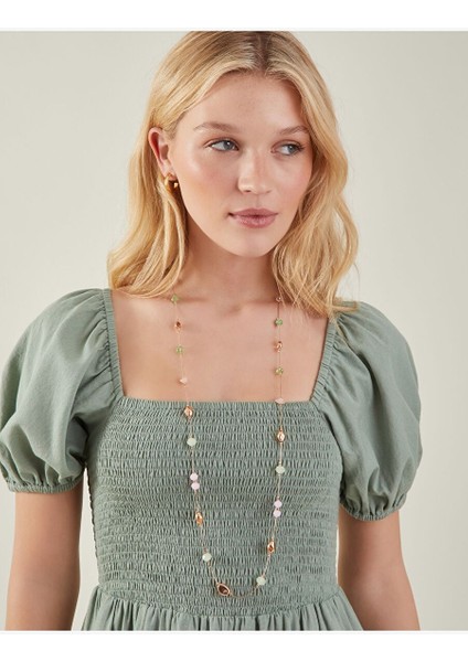 Uzun Sallantılı Kolye