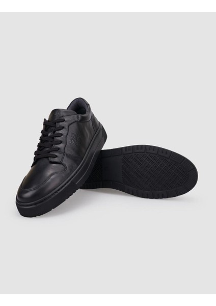 Siyah Erkek Deri Sneaker 121737R fırsatları