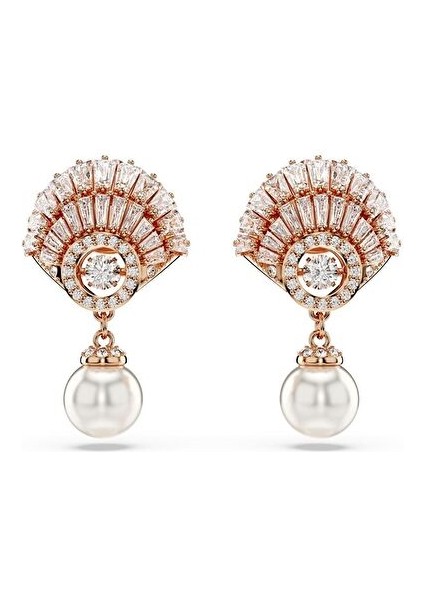 5689196 Swarovski Küpe Idyllıa E:pe Drop Pearl Sd Whı/ros