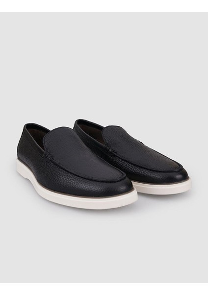 Siyah Erkek Deri Loafer 121354R fiyatları