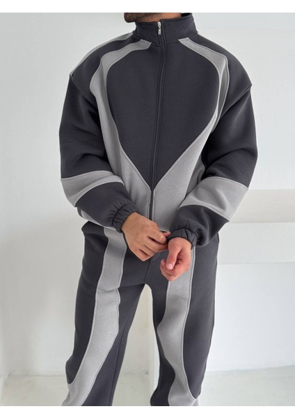 Oversıze 3 Iplik Şardonlu Kaliteli Eşofman Takımı - Spor Eşofman Takım