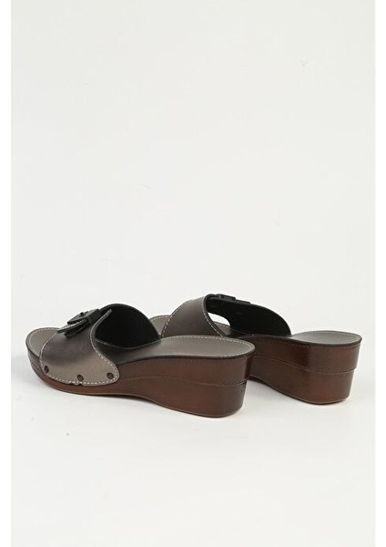 ® | PC-7013-3485 Gri - Kadın Terlik modelleri