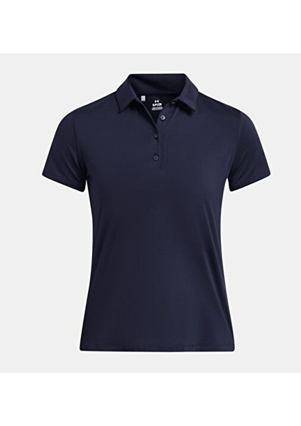 Kadın Ua Playoff Kısa Kollu Polo Tişört 1383612-410