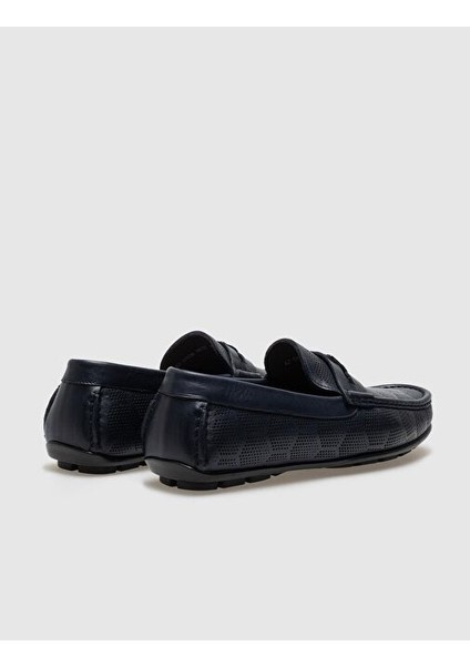 Siyah Erkek Deri Loafer 121065_BYNR1 modelleri
