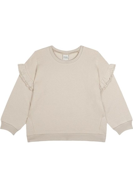 Dantel Detaylı Sweatshirt